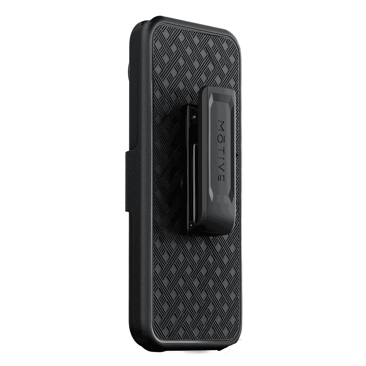 The Google Pixel 10 Pro securely fitted in the Ranger V1 holster, showing the super-resistant belt clip.