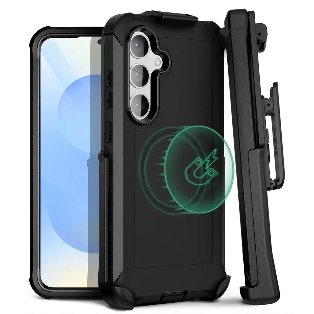 Galaxy s25 Case with belt clip | Shockproof + MagSafe-Compatible | MOTIVE