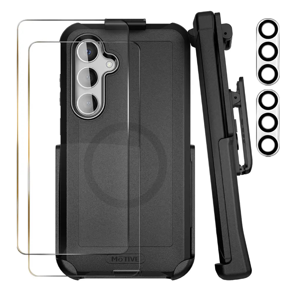 Heavy Duty Case & Holster Combo for Samsung Galaxy S24 Plus