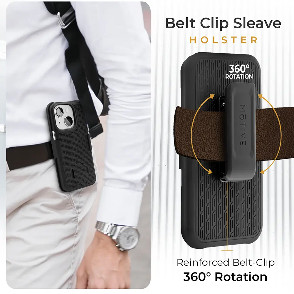 Shell Holster Combo for iPhone 15 Plus