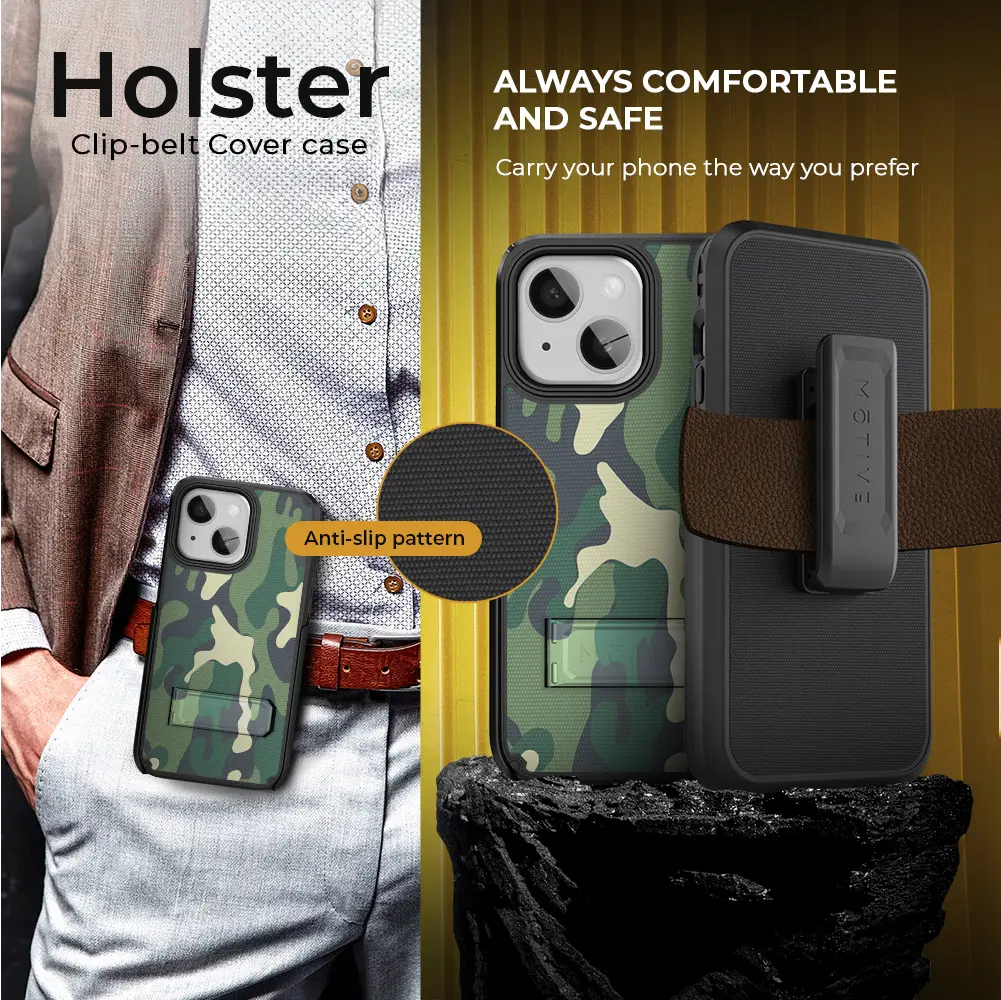 Shell Holster Combo for iPhone 15 Plus