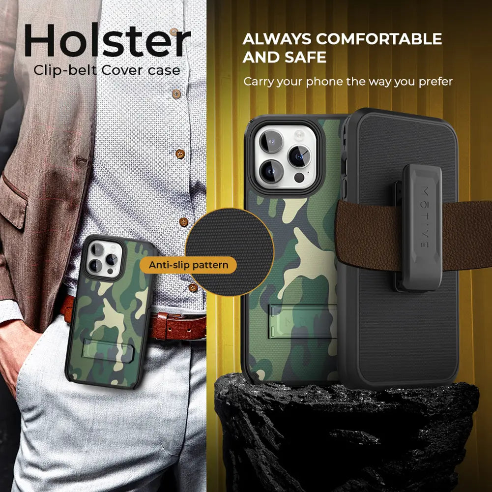 Shell Holster Combo for iPhone 15 Pro