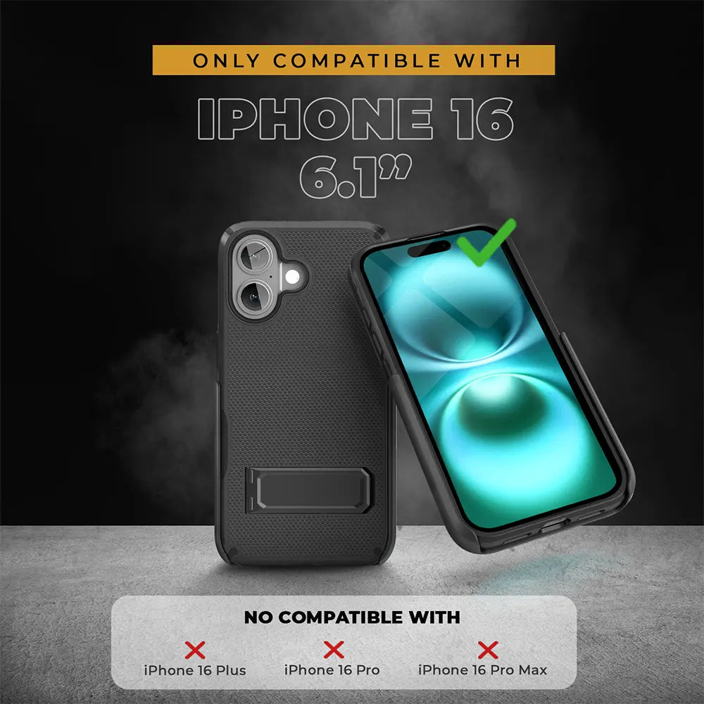 Belt Clip Holster & Case for iPhone 16