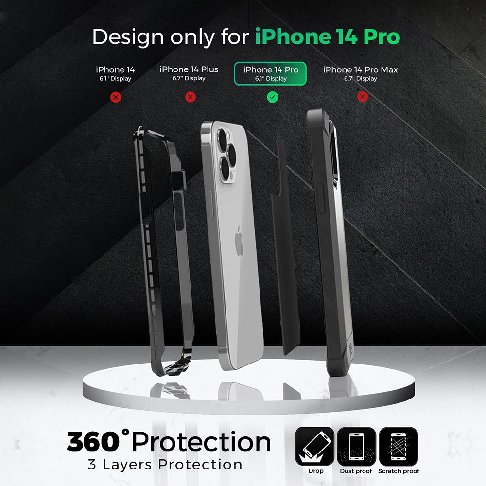 Heavy duty Case for iPhone 14 Pro