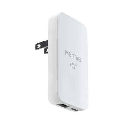 Super Fast Wall Charger 35w - Type C & A - Slim Design