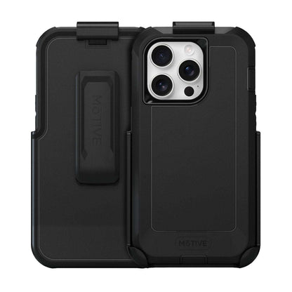 The Motivecase Bunker heavy-duty case and holster for the Apple iPhone 13.