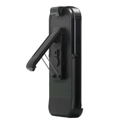 Back view of the iPhone 13 Bunker case, highlighting its integrated hands-free kickstand.