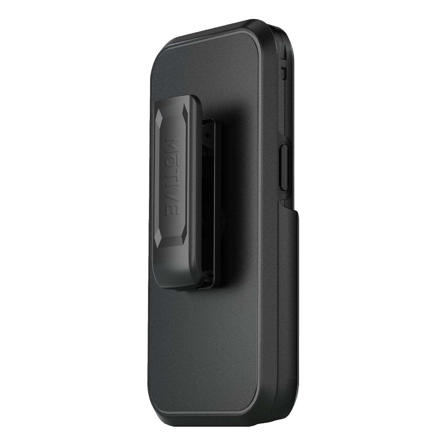 Back view of the iPhone 16 Pro Max Ranger V2 case showing its included heavy-duty rotating belt clip holster.