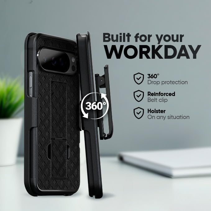 `Motivecase Ranger V1 case for Google Pixel 10 XL featuring slide-in sleeve holster system with protective soft cloth interior lining.`