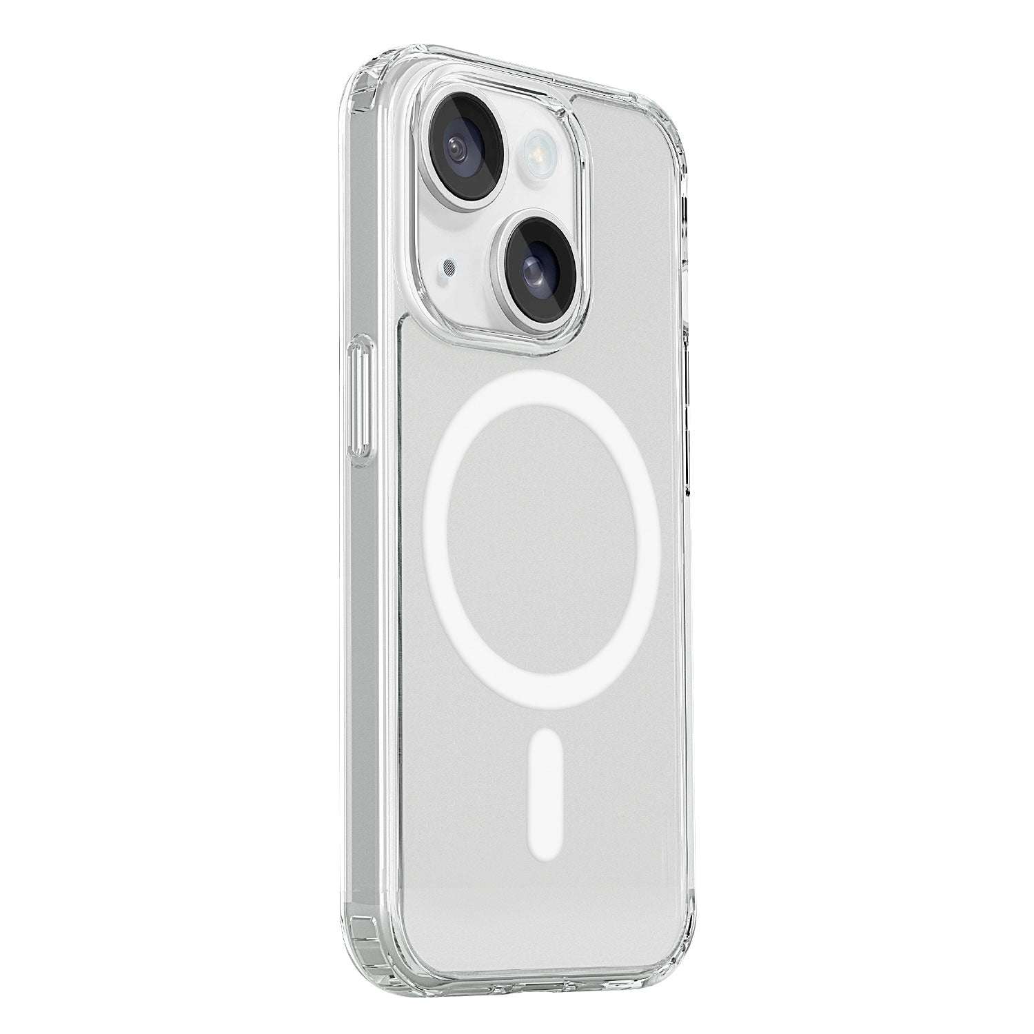Official Motivecase Crystal clear case for the Apple iPhone 15 Plus.