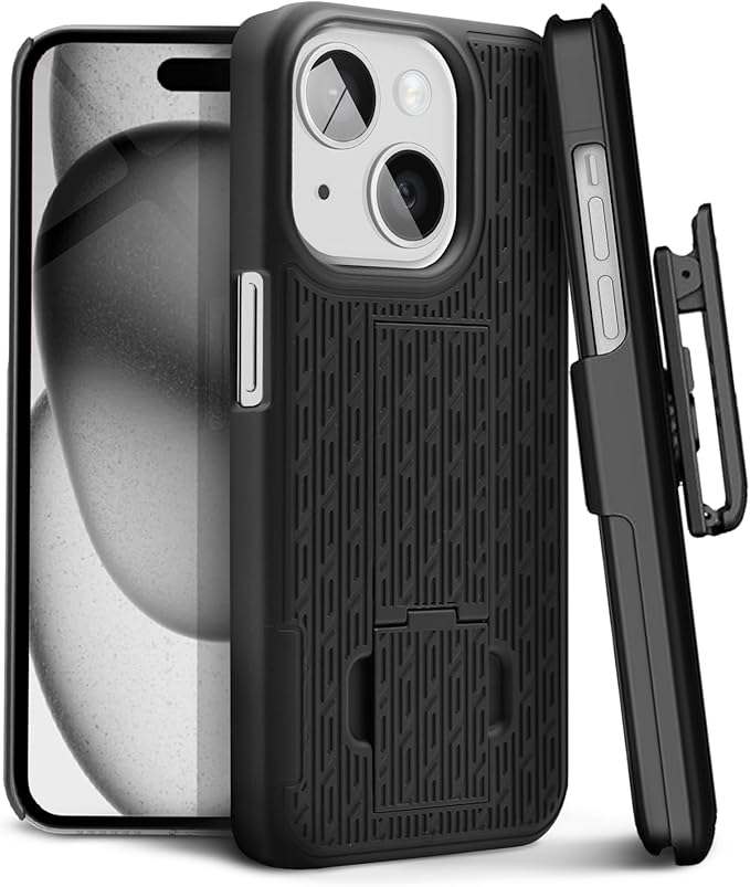 Official Motivecase Ranger V1 slim holster case for the Apple iPhone 15 Plus.