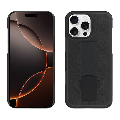 Front display screen and back camera view of Motivecase Ranger V1 heavy-duty military-grade case for iPhone 16 Pro Max.