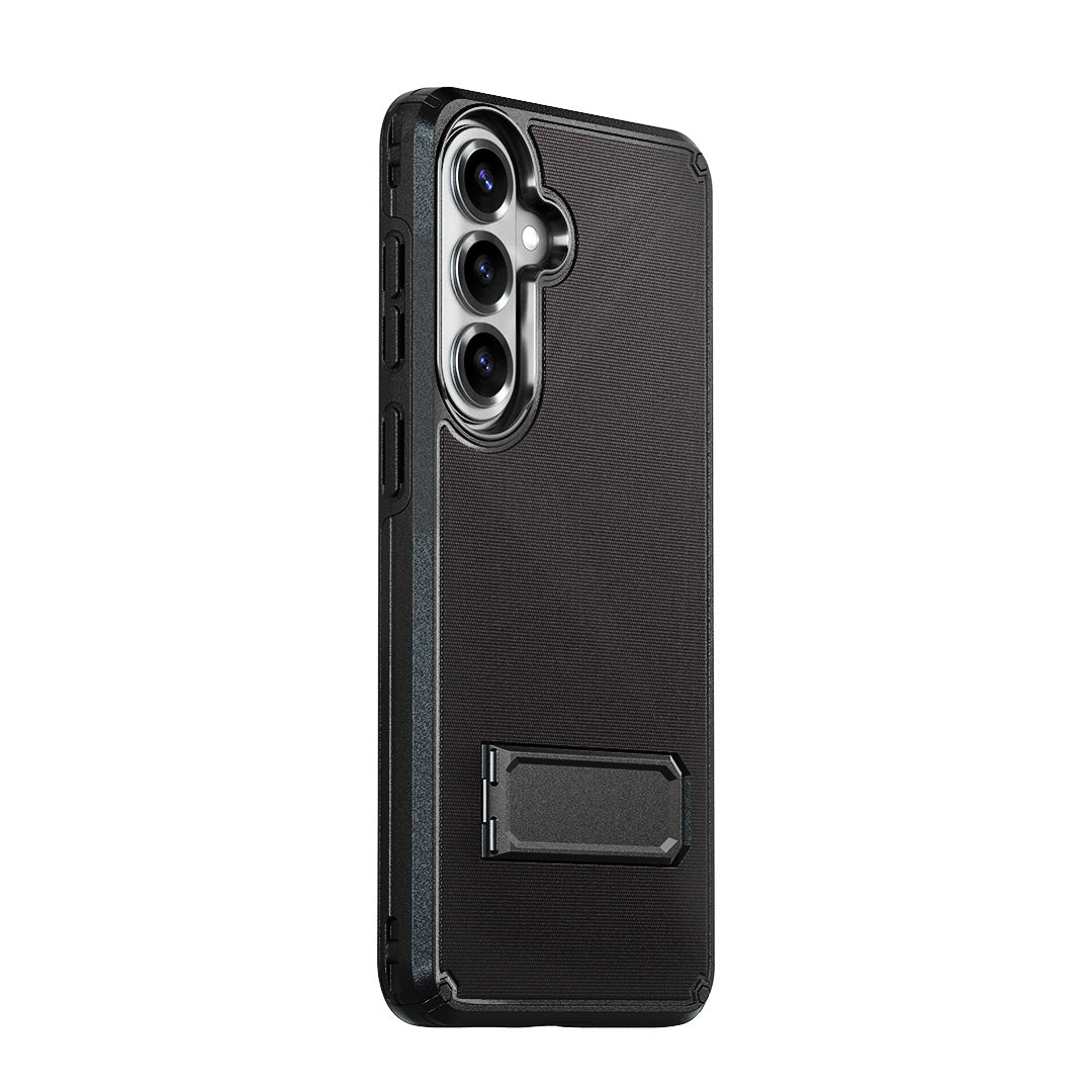 Motivecase RangerV2 heavy-duty phone case for Samsung Galaxy s26 featuring drop defense, kickstand, and belt clip holster.