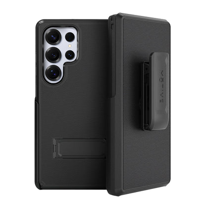 Front and back view of the Motivecase Ranger V2 dual-layer case for the Samsung Galaxy S25 Ultra.