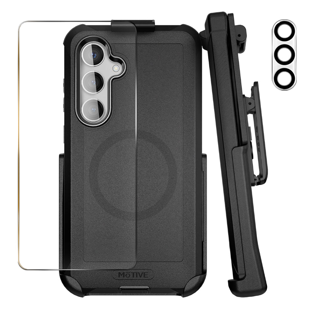 Heavy Duty Case & Holster Combo for Samsung Galaxy S24 Plus